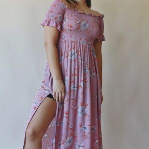 *URBAN OUTFITTERS* Midi floral flowy summer dress